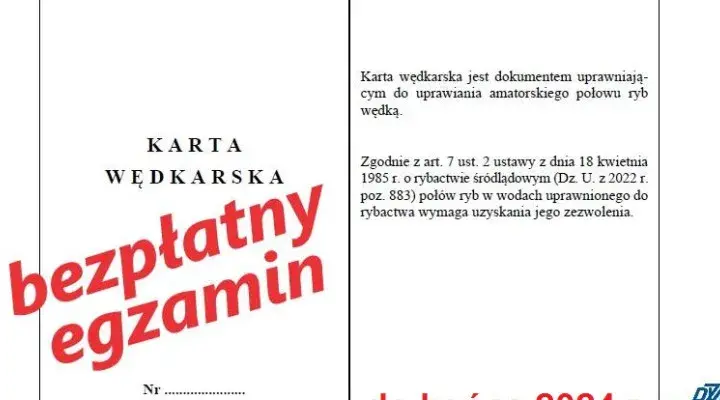 Karta wędkarska online? Nie! Zobacz, jak zdać egzamin i ją zdobyć